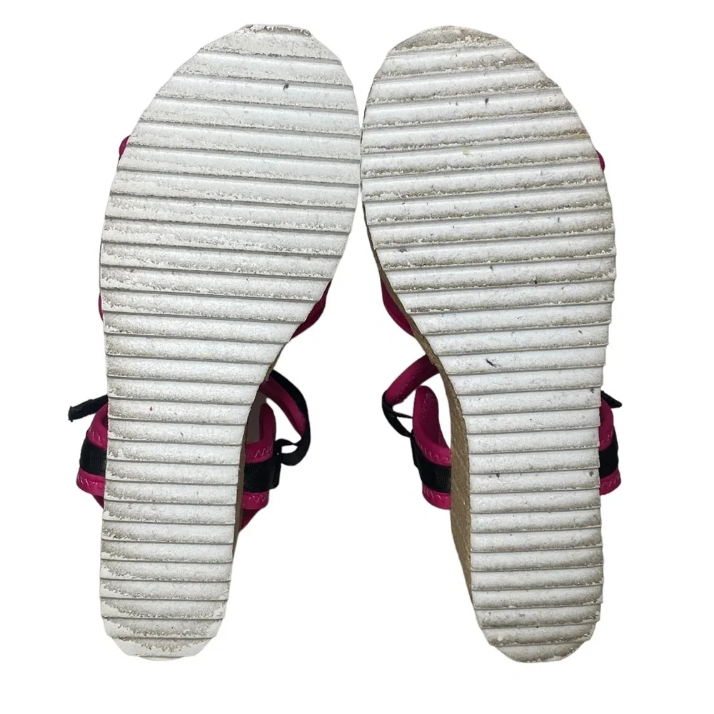 Nautica espadrilles pink nylon Womens size‎ 8.5